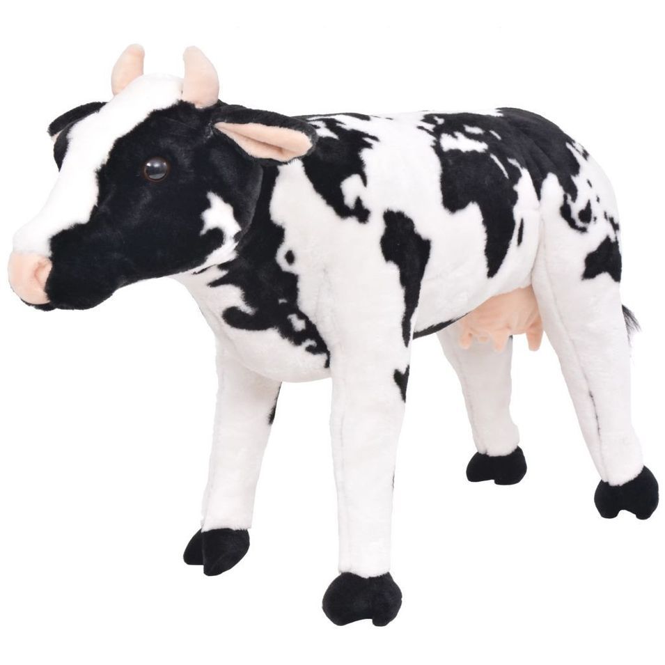 Jouet en peluche Vache Noir et blanc XXL - Photo n°1