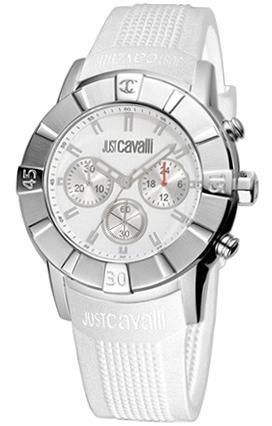 Just Cavalli Crystal Chrono Gent White 7271661045 - Photo n°1