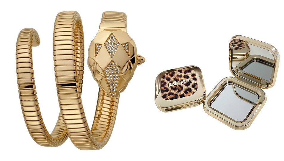 Just Cavalli Time Glam Chic Snake Special Pack + Mirror JC1L073M0025SET - Photo n°1