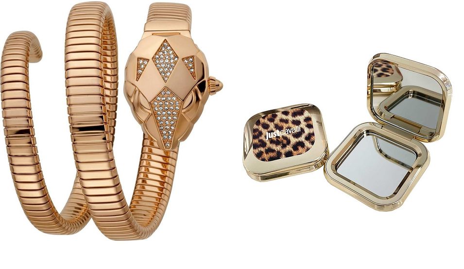 Just Cavalli Time Glam Chic Snake Special Pack + Mirror JC1L073M0035SET - Photo n°1
