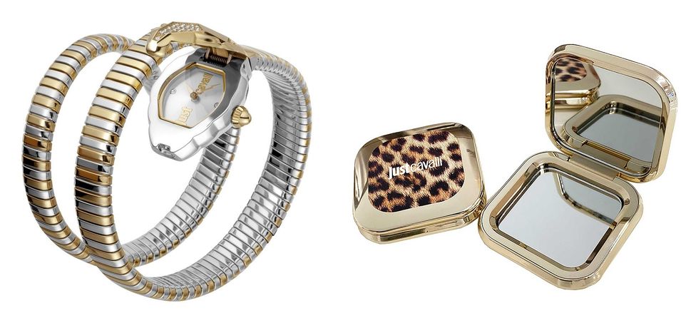 Just Cavalli Time Glam Chic Snake Special Pack + Mirror JC1L073M0045SET - Photo n°1