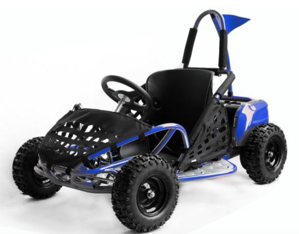 Kart enfant 80cc Gokid bleu - Photo n°1