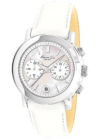Kenneth Cole - Sport Ss Chrono Lady White Strap KC2733 - Photo n°1