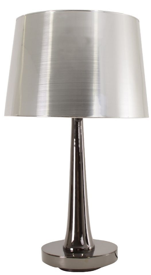 Lampe à poser en fer argent Jailys - Photo n°1