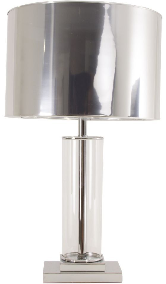 Lampe à poser en fer argent Ummu - Photo n°1