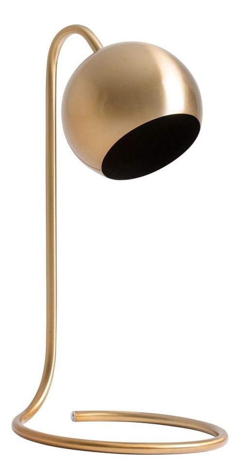 Lampe à poser métal doré Dion - Photo n°1