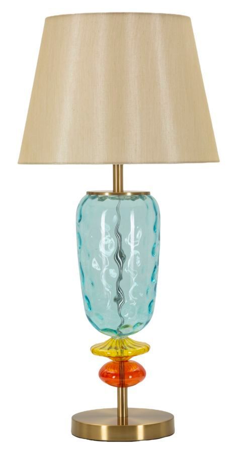 Lampe de table design en verre soufflé coloré au style audacieux COLORFUL - Photo n°1