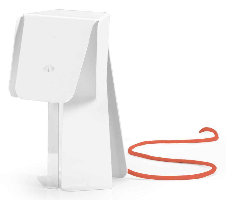 Lampe de table métal laqué blanc Dog - Photo n°1