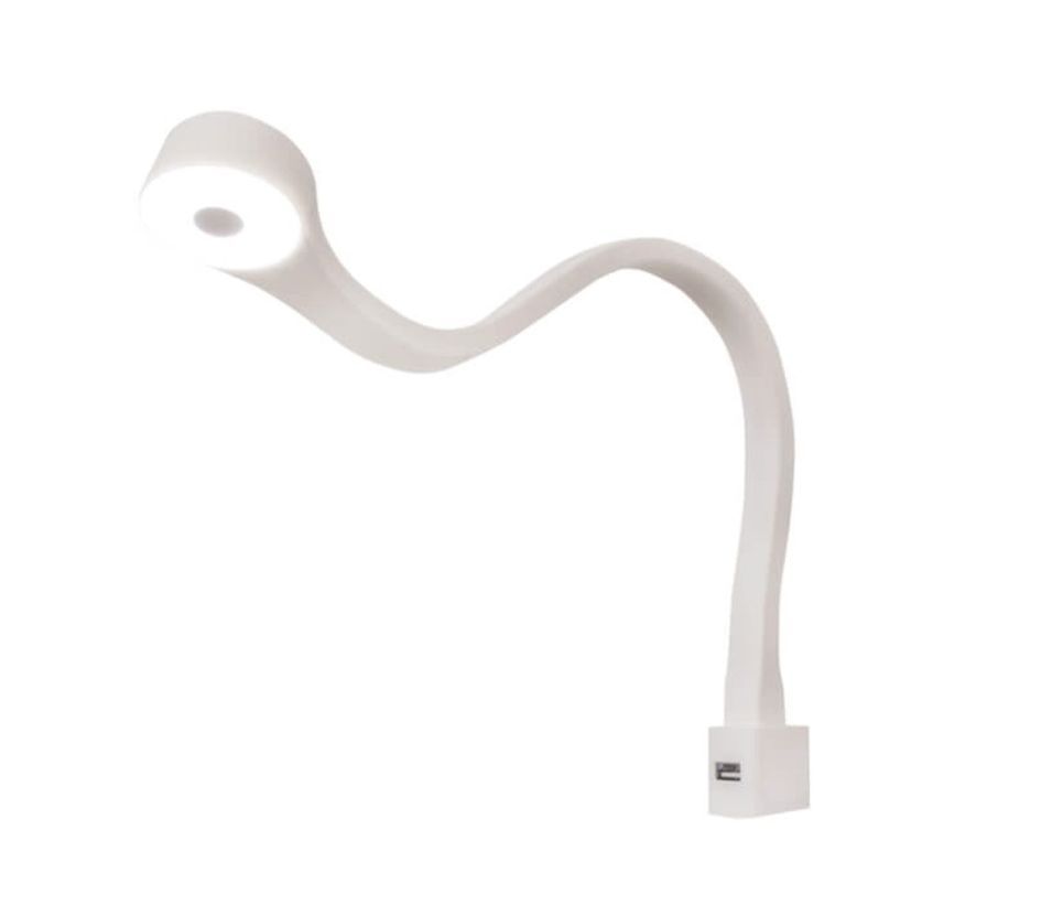 Lampe murale LED d'intérieur pour lit escamotable - Avec port USB - Photo n°1