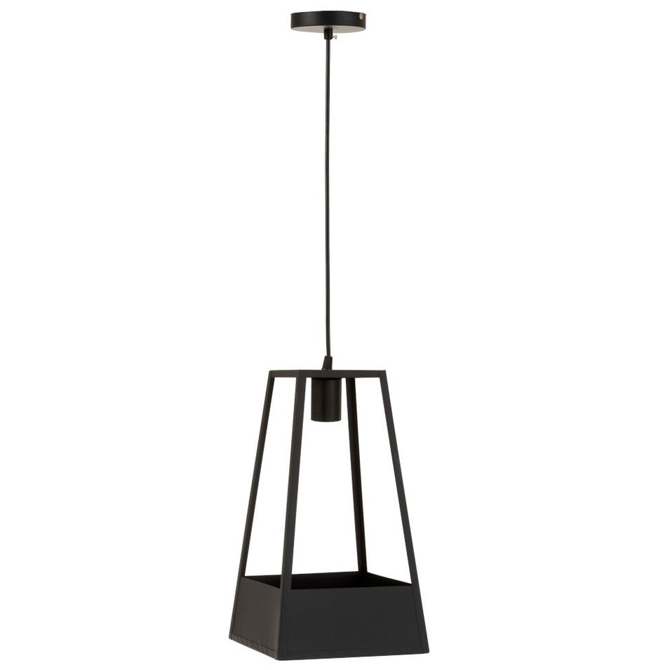 Lampe suspension métal noir Verde - Photo n°1