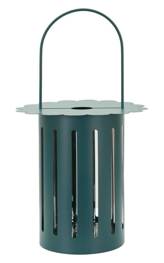 Lanterne saturne bleue cm ø 24x43 - Photo n°1