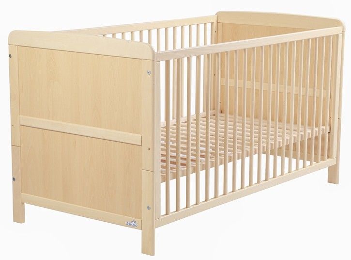 Lit à barreaux évolutif naturel Pascal 70 - Photo n°1