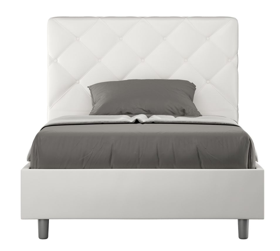 Lit adulte matelassé PARYSE – Design italien raffiné - Photo n°1