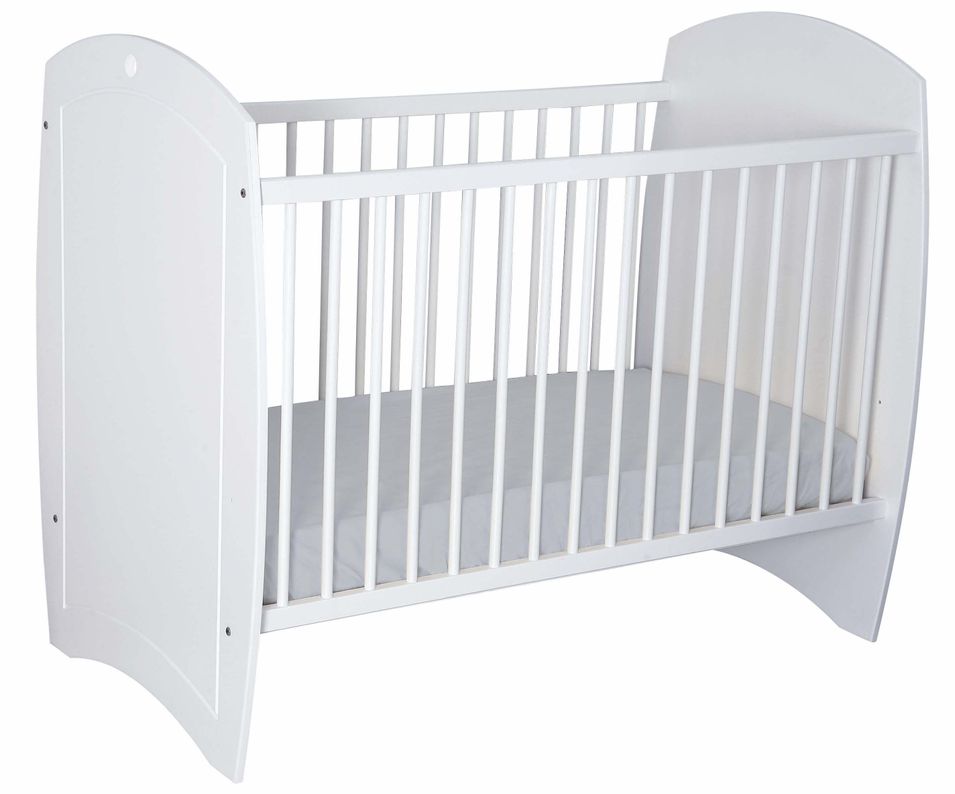 Lit blanc Ludo Poyet Motte 60 X 120 cm - Photo n°1