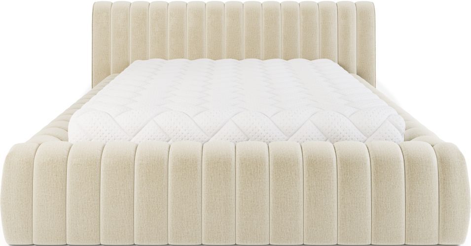 Lit coffre Madera prestige – Revêtement tissu tapissé - Photo n°1