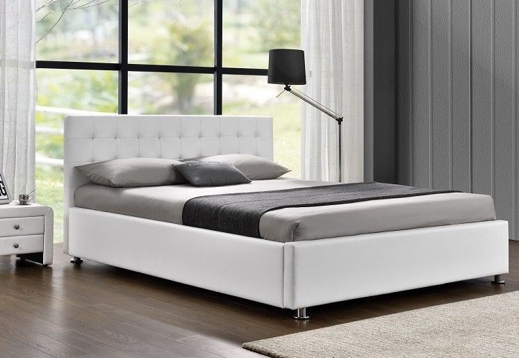 Lit coffre simili cuir Comett - Photo n°1