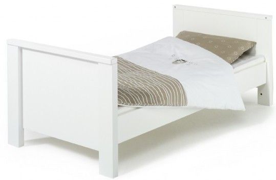 Lit enfant bois blanc Milano 90x200 cm - Photo n°1