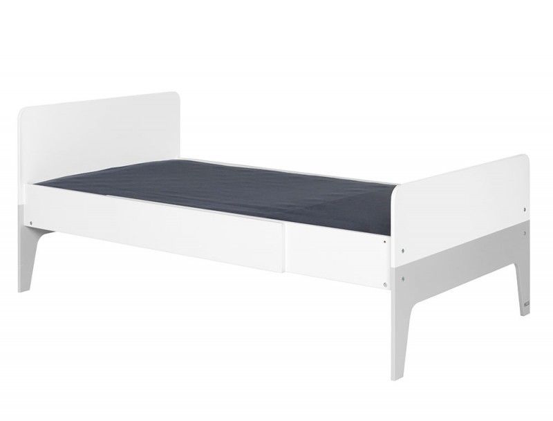 Lit enfant évolutif blanc et gris Town 90 - Photo n°1