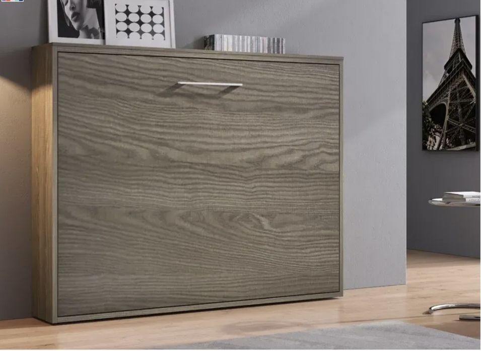 Lit escamotable horizontal 120x190 KLIKA - Photo n°1