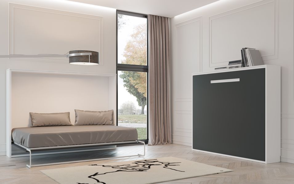 Lit escamotable horizontal 90x180cm - P45cm Optima - Photo n°1