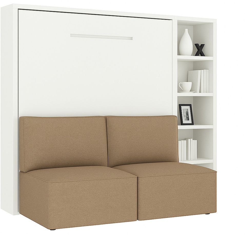 Lit escamotable horizontal avec banquette LOGIA - Photo n°1