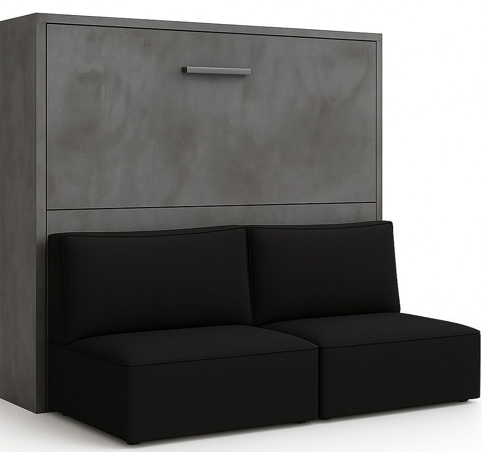 Lit escamotable horizontal avec banquette LOGIA - Photo n°1