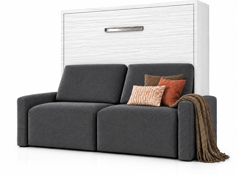 Lit escamotable horizontal avec canapé VETAL Premium – Conception renforcée – Haut de gamme - Photo n°1