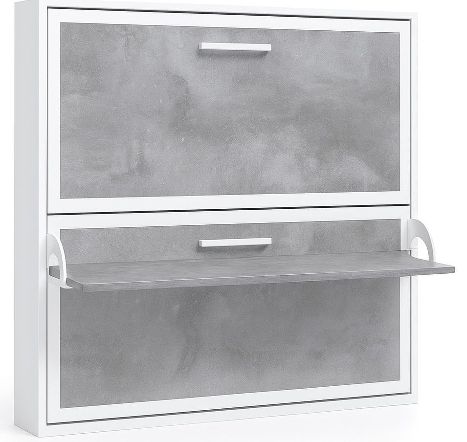 Lit escamotable horizontal superposé 90x180 STUDIO - Photo n°1