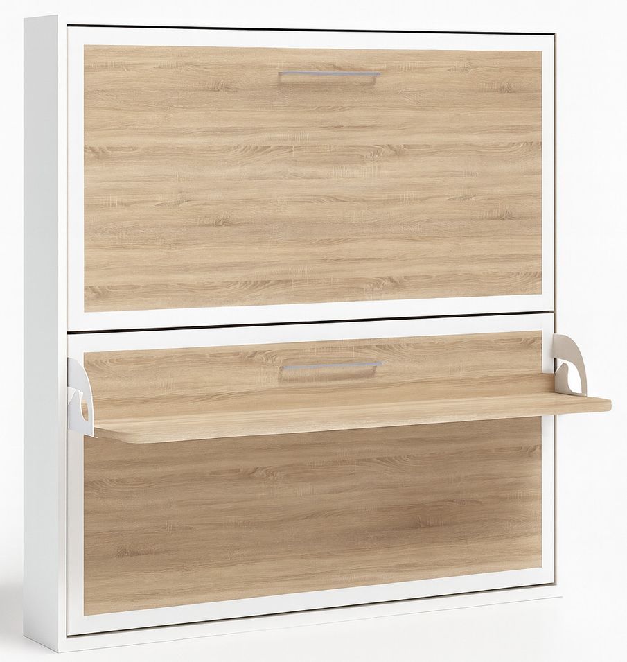 Lit escamotable horizontal superposé 90x180 STUDIO - Photo n°1