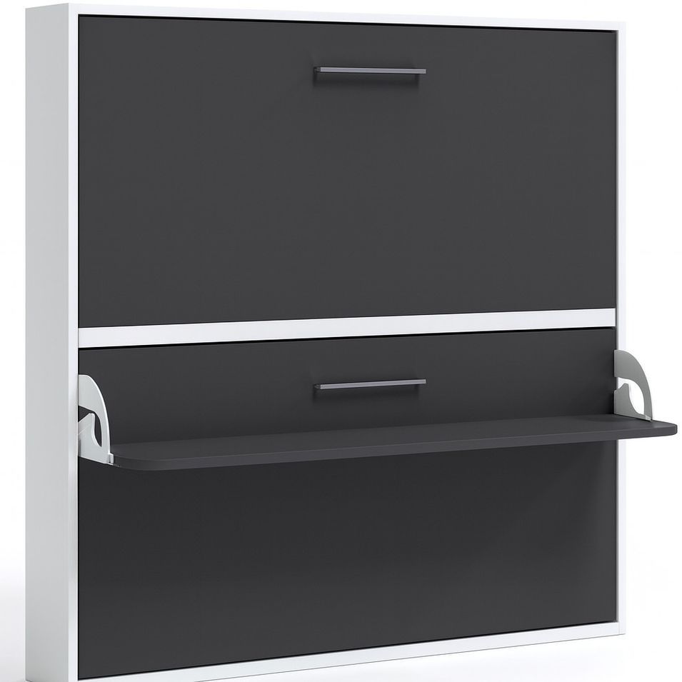 Lit escamotable horizontal superposé 90x180 STUDIO - Photo n°1