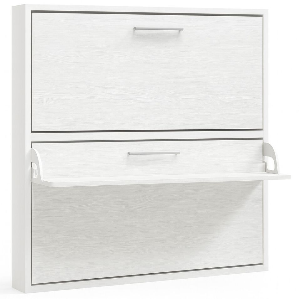 Lit escamotable horizontal superposé 90x200cm STUDIO - Photo n°1