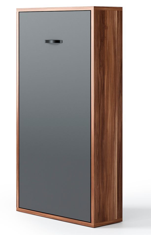 Lit escamotable vertical 150x190 Valka Haut de gamme - Photo n°1