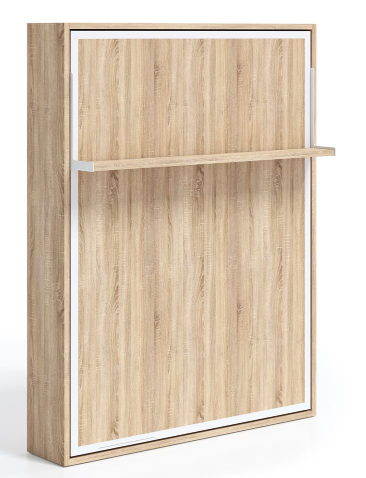 Lit escamotable vertical 80x190 avec étagère Habitat - Photo n°1
