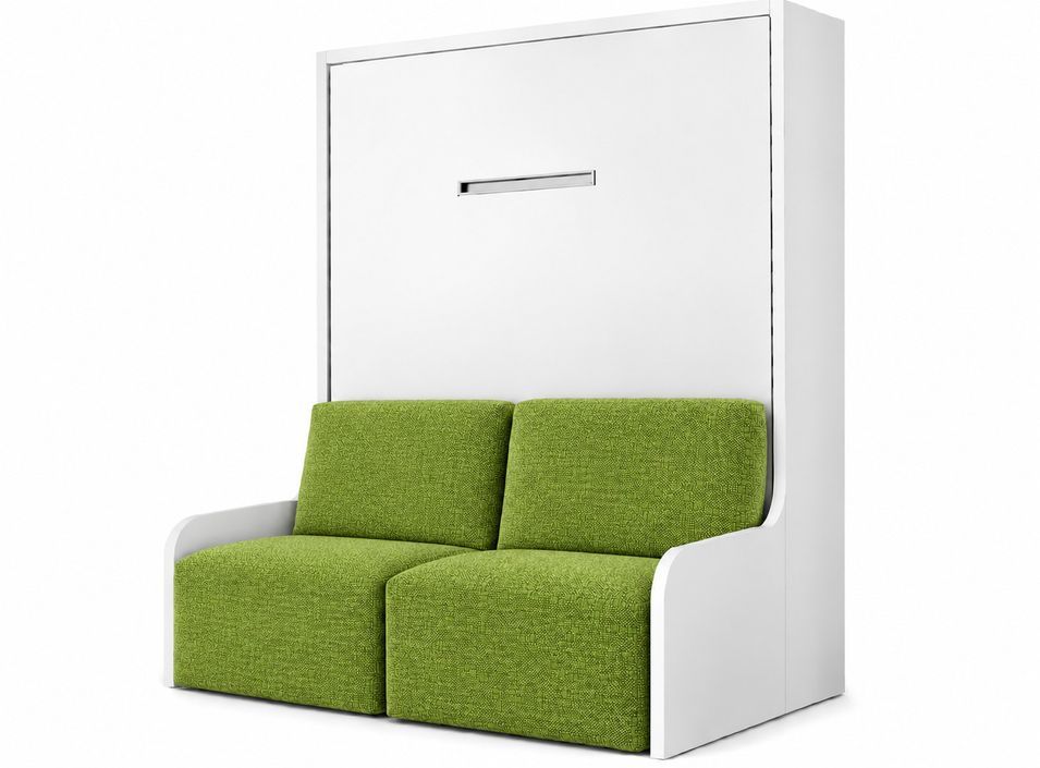 Lit escamotable vertical autoporteur avec banquette KOZZA Premium – Haut de gamme – Usage intensif - Photo n°1