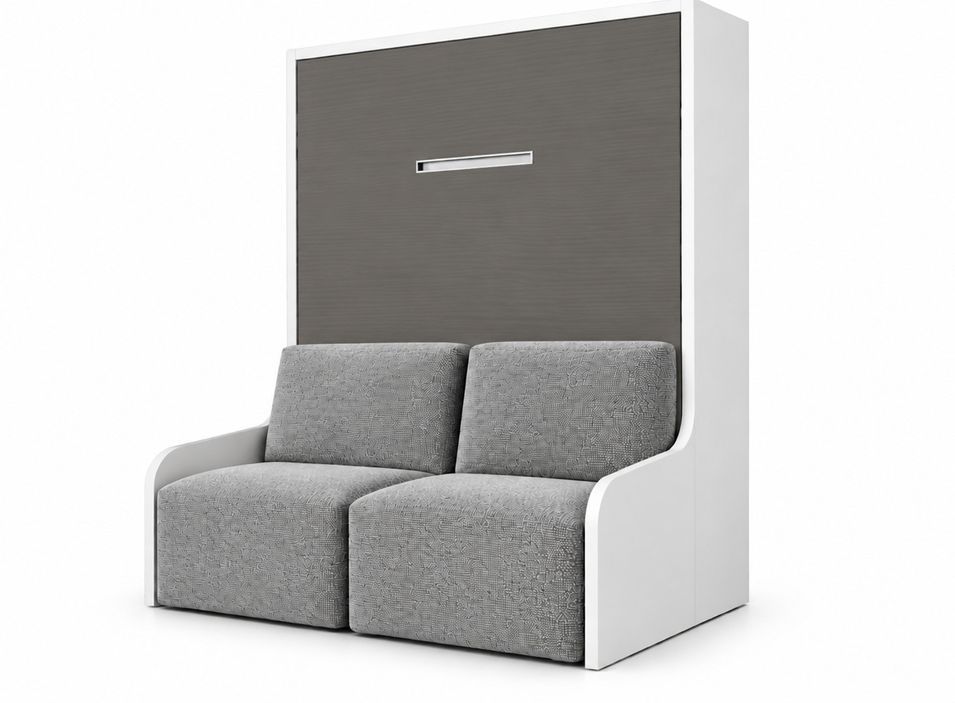 Lit escamotable vertical autoporteur avec banquette KOZZA Premium – Haut de gamme – Usage intensif - Photo n°1