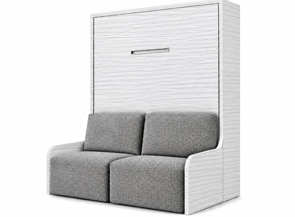 Lit escamotable vertical autoporteur avec banquette KOZZA Premium – Haut de gamme – Usage intensif - Photo n°1