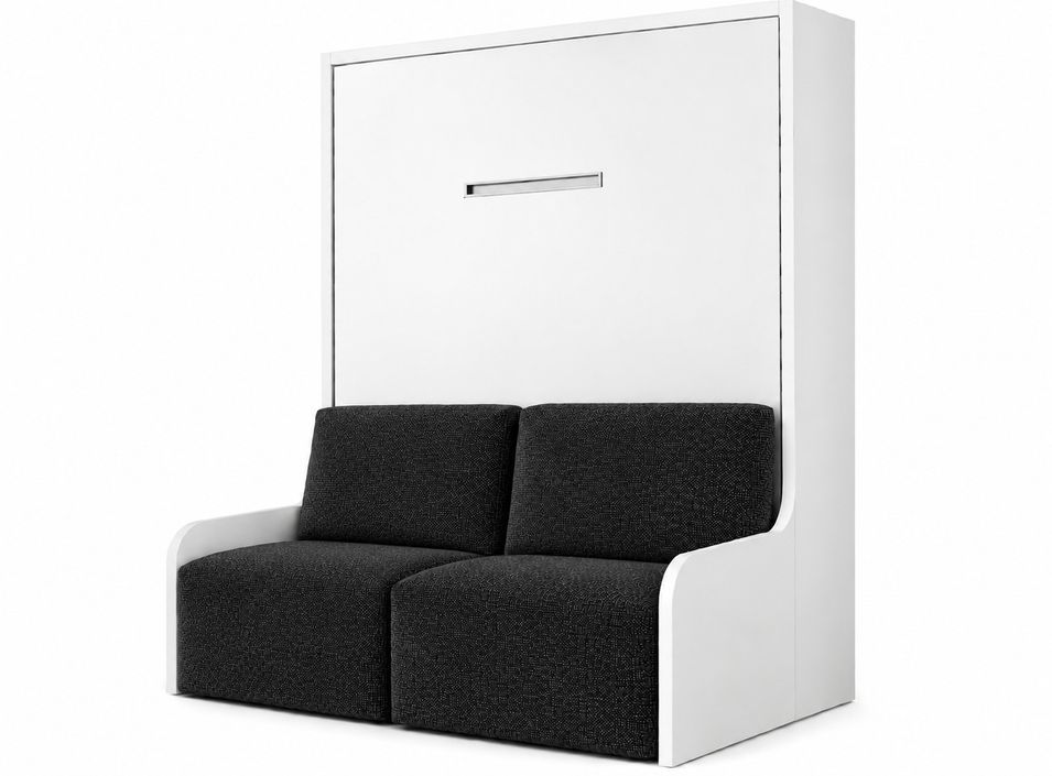 Lit escamotable vertical autoporteur avec banquette KOZZA Premium – Haut de gamme – Usage intensif - Photo n°1