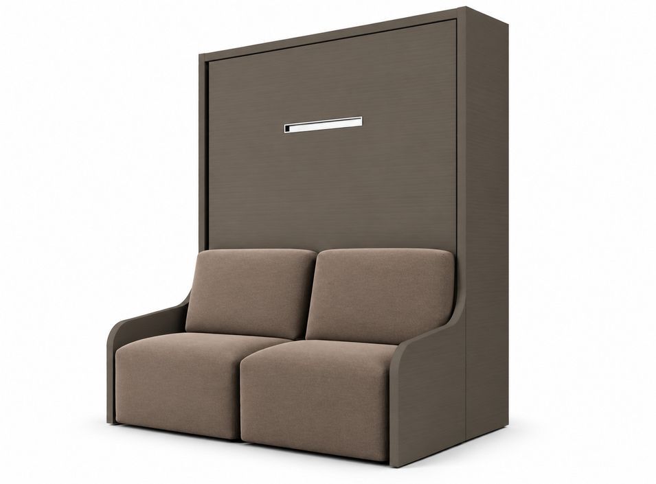 Lit escamotable vertical autoporteur avec banquette KOZZA Premium – Haut de gamme – Usage intensif - Photo n°1
