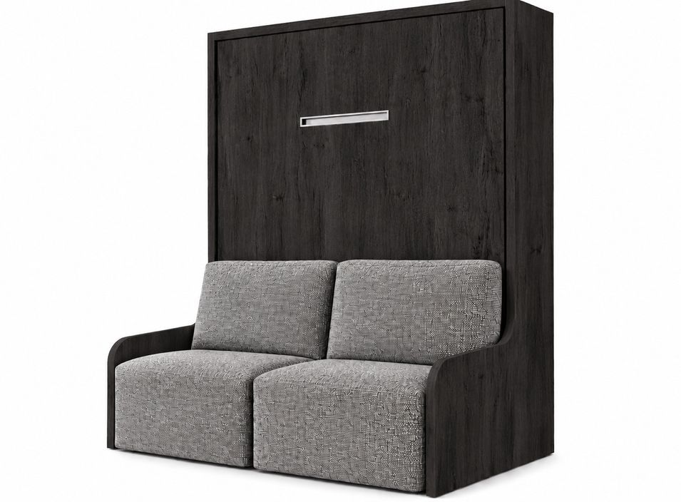 Lit escamotable vertical autoporteur avec banquette KOZZA Premium – Haut de gamme – Usage intensif - Photo n°1