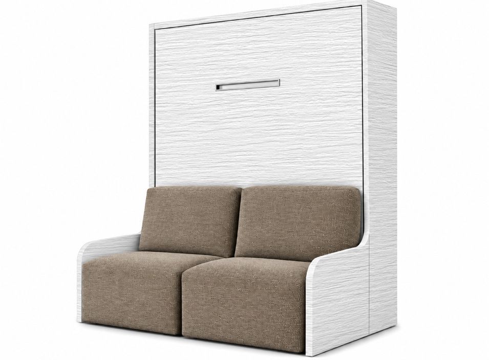 Lit escamotable vertical autoporteur avec banquette KOZZA Premium – Haut de gamme – Usage intensif - Photo n°1