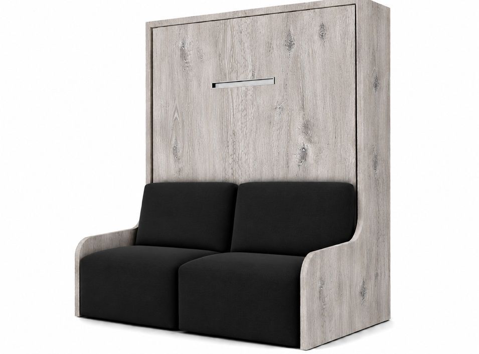 Lit escamotable vertical autoporteur avec banquette KOZZA Premium – Haut de gamme – Usage intensif - Photo n°1