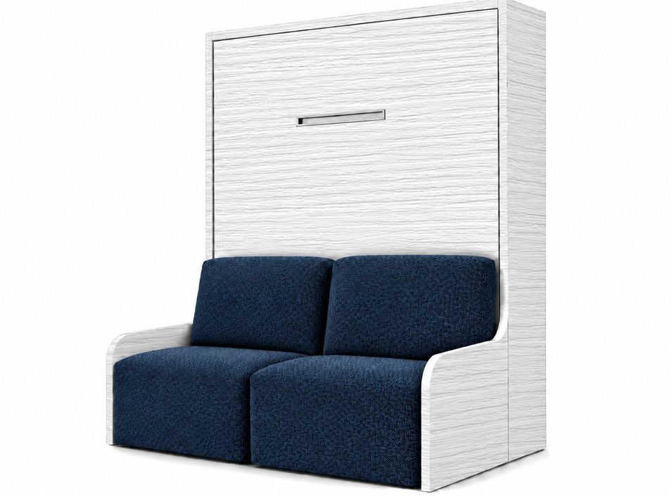 Lit escamotable vertical autoporteur avec banquette KOZZA Premium – Haut de gamme – Usage intensif - Photo n°1