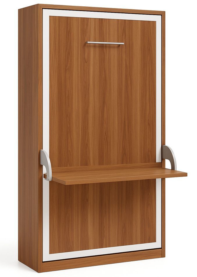 Lit escamotable vertical avec bureau STUDANTE - Photo n°1