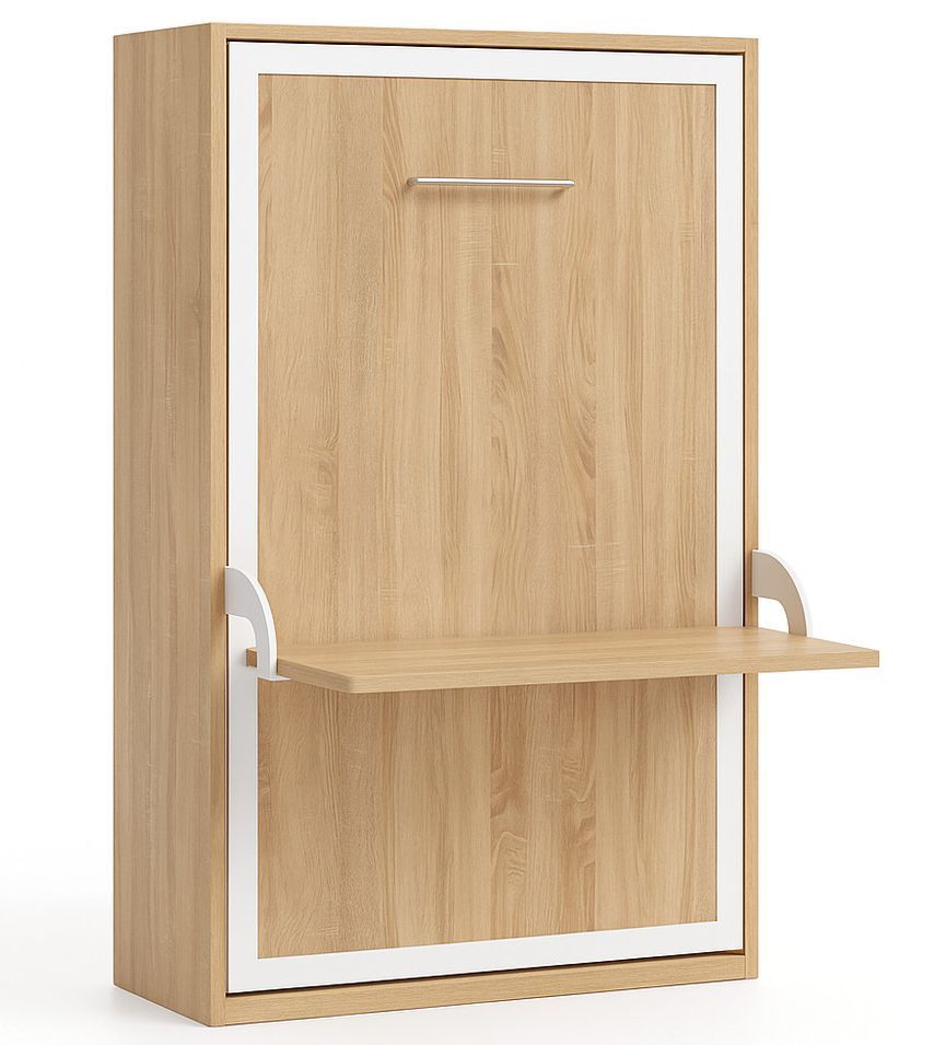 Lit escamotable vertical avec bureau STUDANTE - Photo n°1