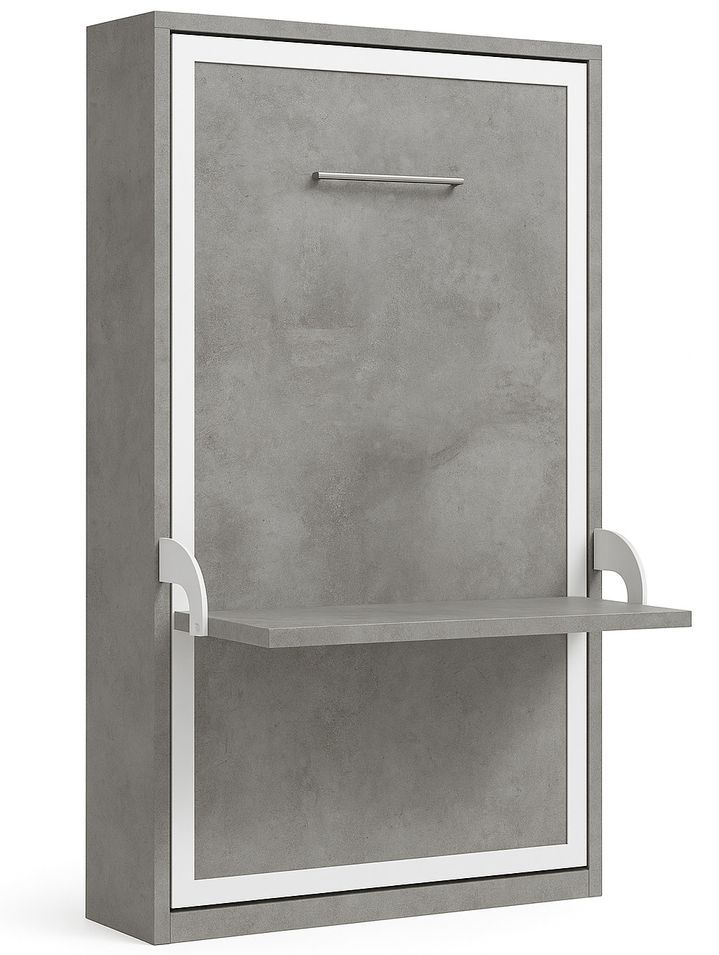 Lit escamotable vertical avec bureau STUDANTE - Photo n°1