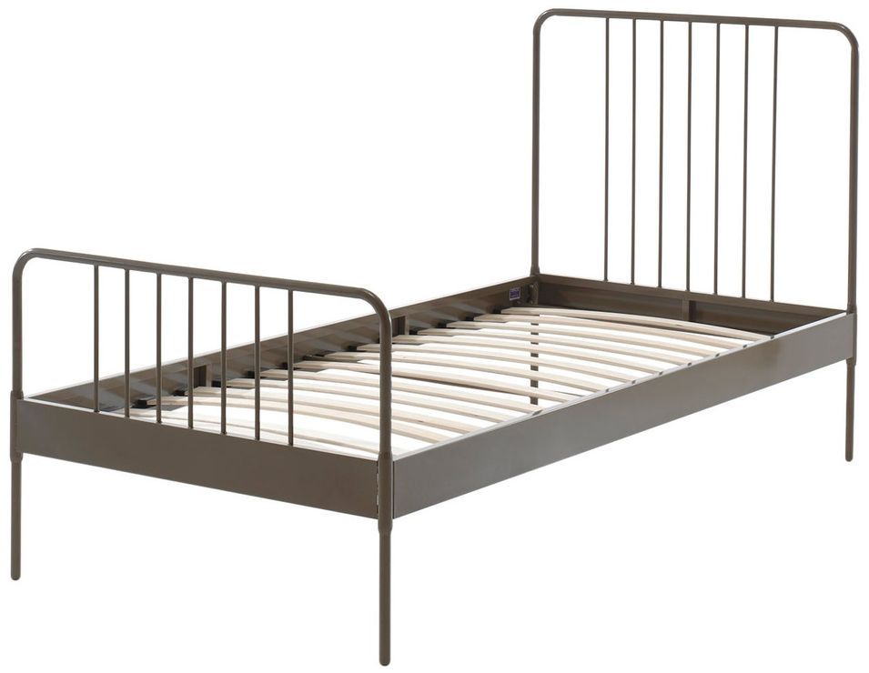 Lit métal doré Chaim 90x200 cm - Photo n°1