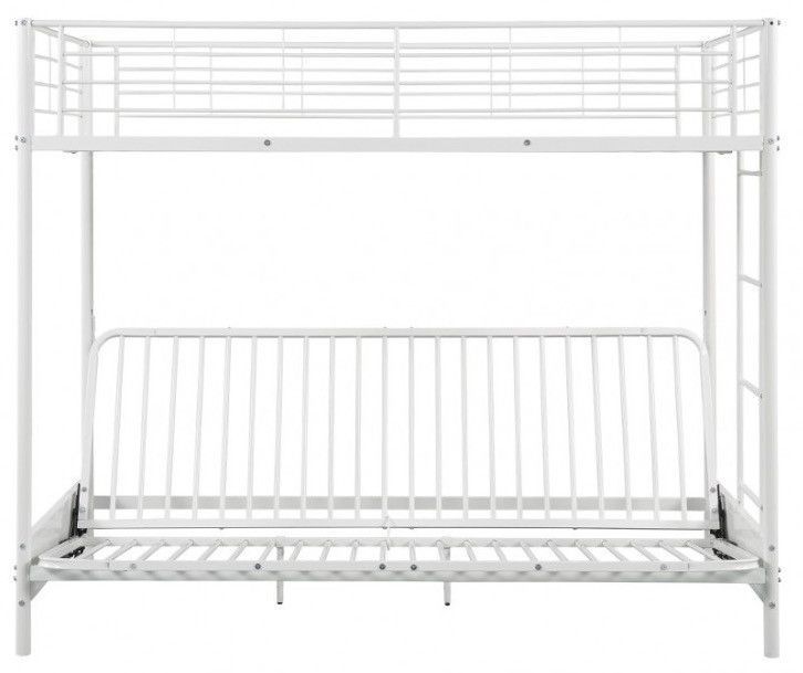 Lit mezzanine avec banquette métal 90x190 ou 140x190 cm Mezzaclic - Photo n°1