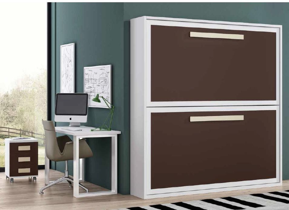 Lit superposé escamotable 90x190 cm Melina - Photo n°1