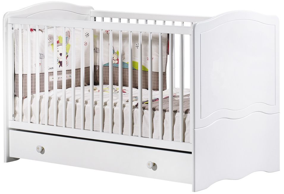 Lit transformable Folio Blanc Sauthon 70 x 140 cm - Photo n°1