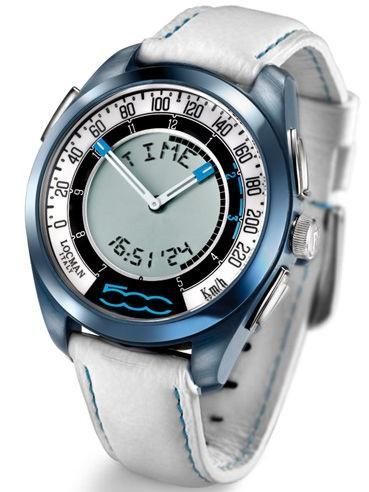 Locman Fiat 500 Chrono Limited Edition Blue 0320BLWHFKS2PLW_S - Photo n°1